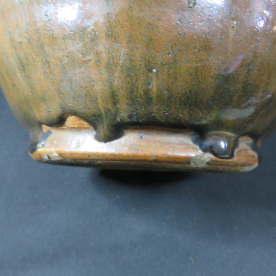 大徳利 歪み 傷 会津本郷焼 花器 民藝 フラワーベース 会津本郷焼 |