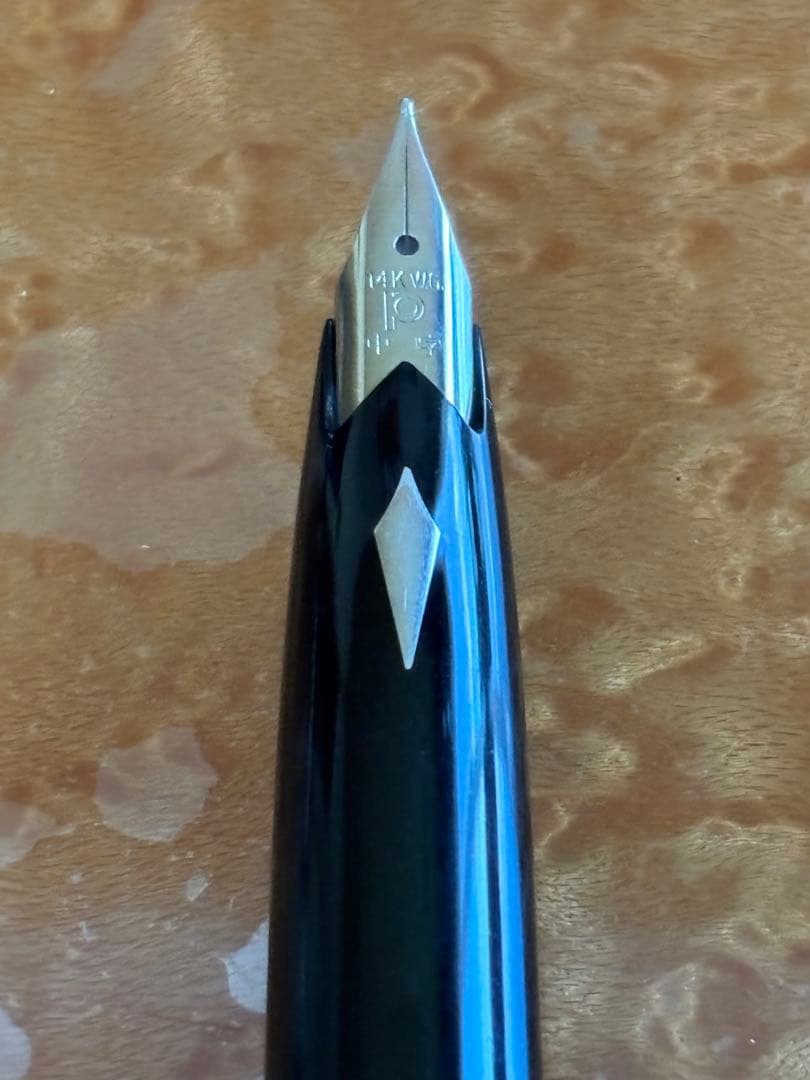 プラチナ シープ（羊革巻）高級万年筆 ペン先14K 白金 中字 ヴィンテージ