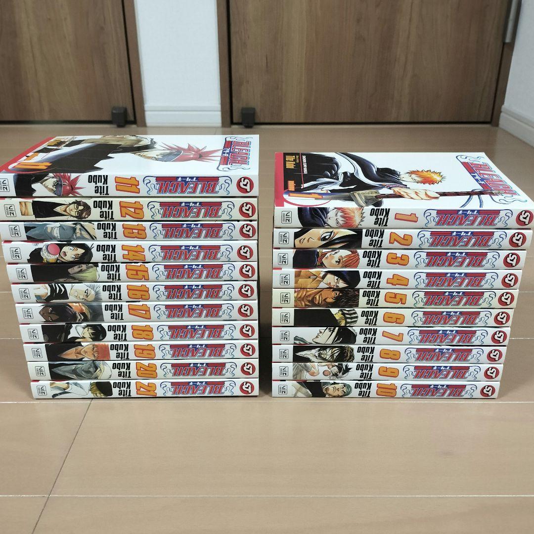 英語版　BLEACH 1-21