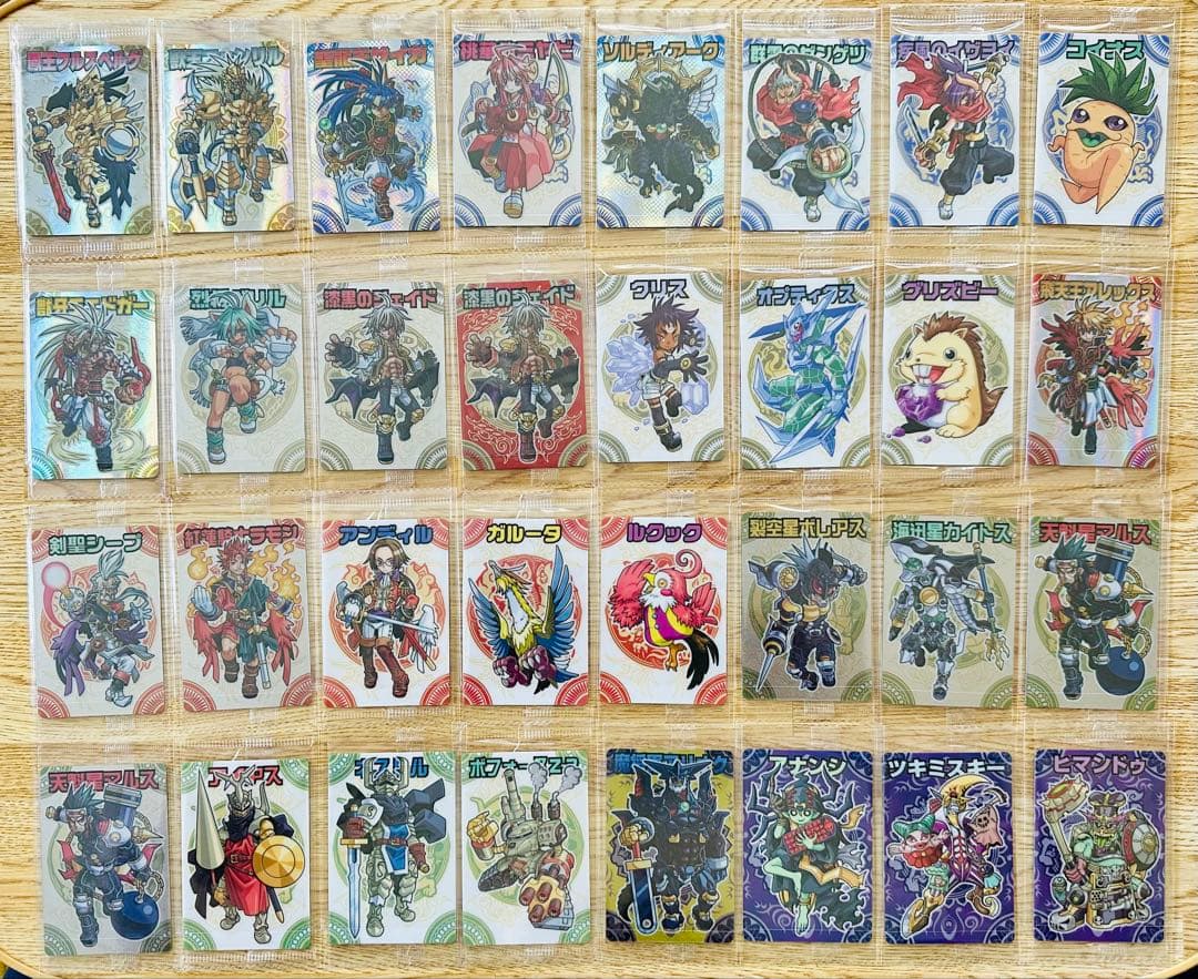 神羅万象チョコ 一章1弾～4弾＆復刻版コンプセット。おまけ フガク など多数