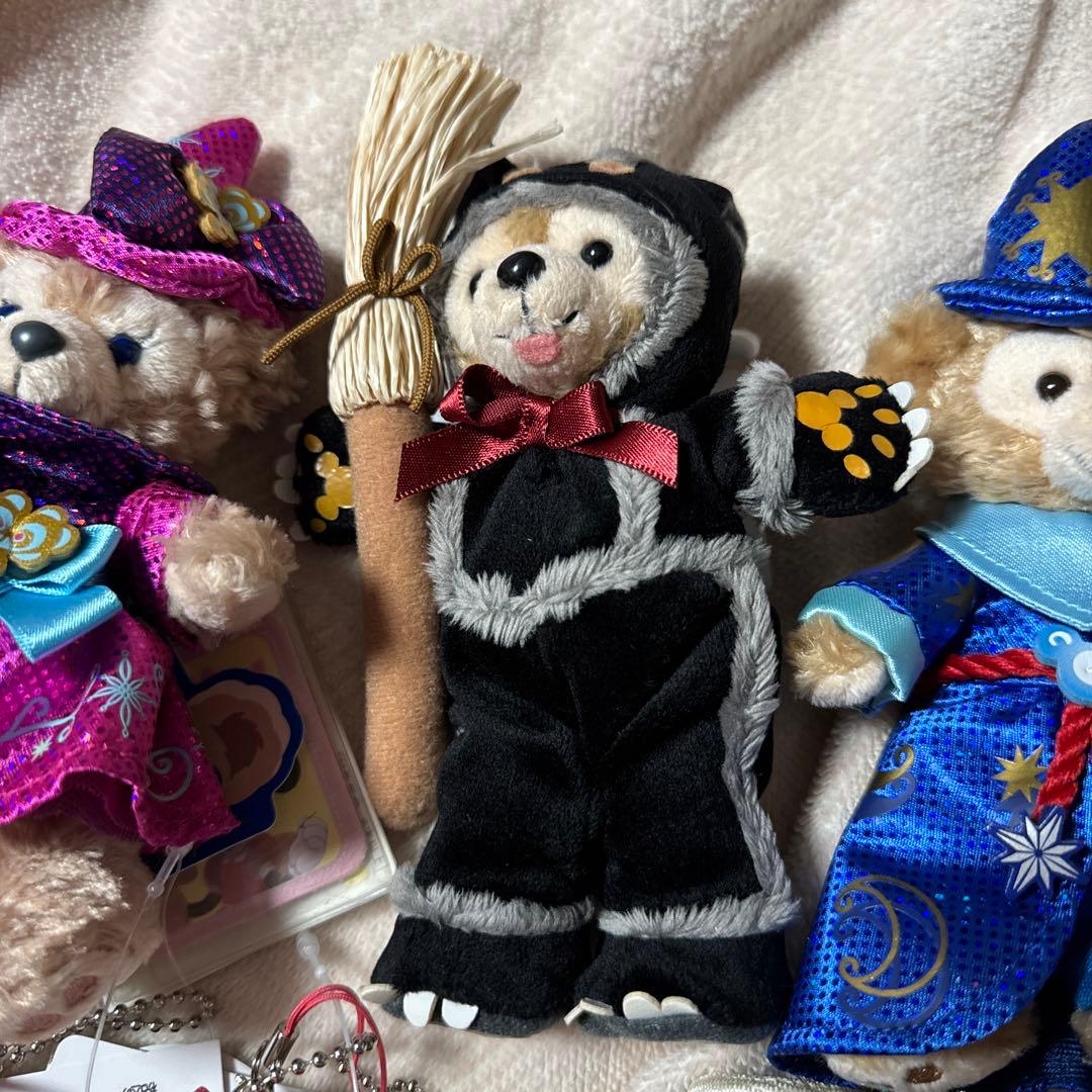 オープンマウス付き！ダッフィー 、シェリーメイぬいぐるみバッジ