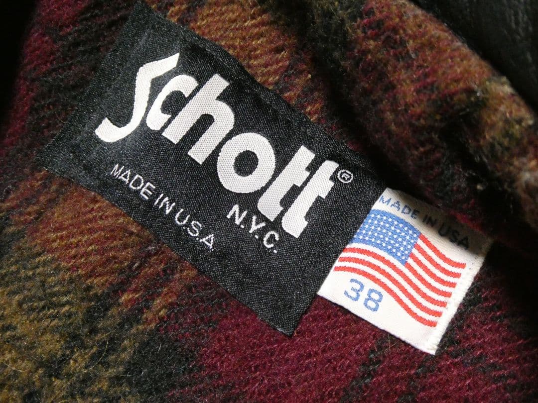 激レア！美品！ハイウェイマンタイプ！ショット681襟付トラッカー