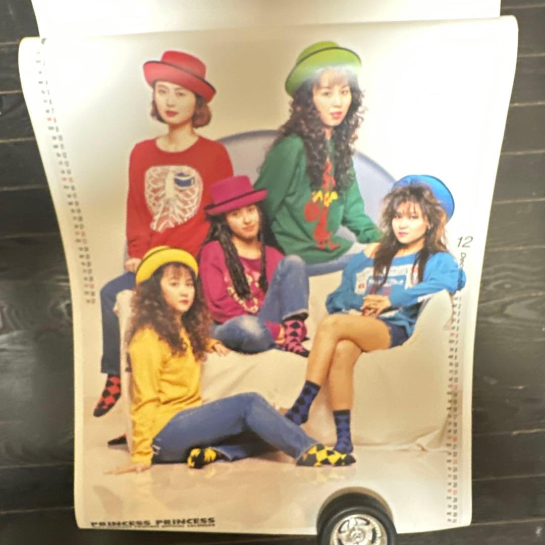 プリンセスプリンセスB2カレンダー1992年 ミュージシャンプリプリ