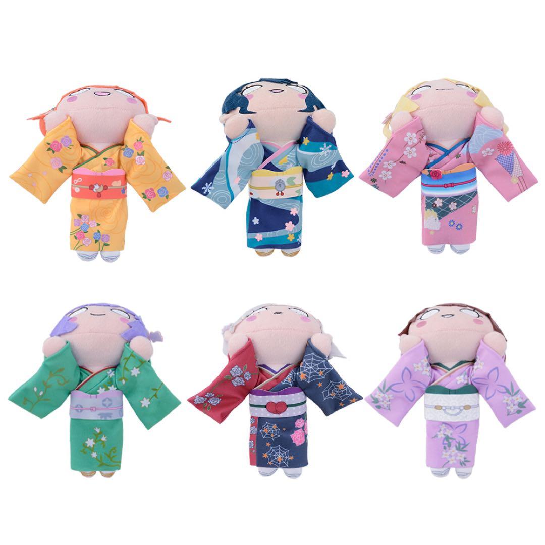 蓮ノ空 寝そべりぬいぐるみ 加賀友禅 コンプセット