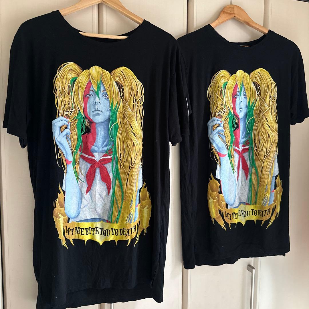 GLAY HISASHIゾンビ子Tシャツ　S・Lサイズ2点まとめ売り GLAY HISASHIゾンビ子Tシャツ S・Lサイズ2点まとめ売り