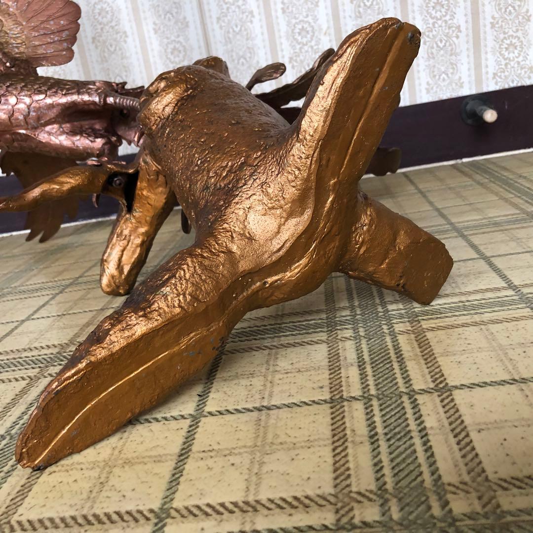 桐鳳凰　村田宏　鉄製　本体高さ65cm 本体重量約9.4kg