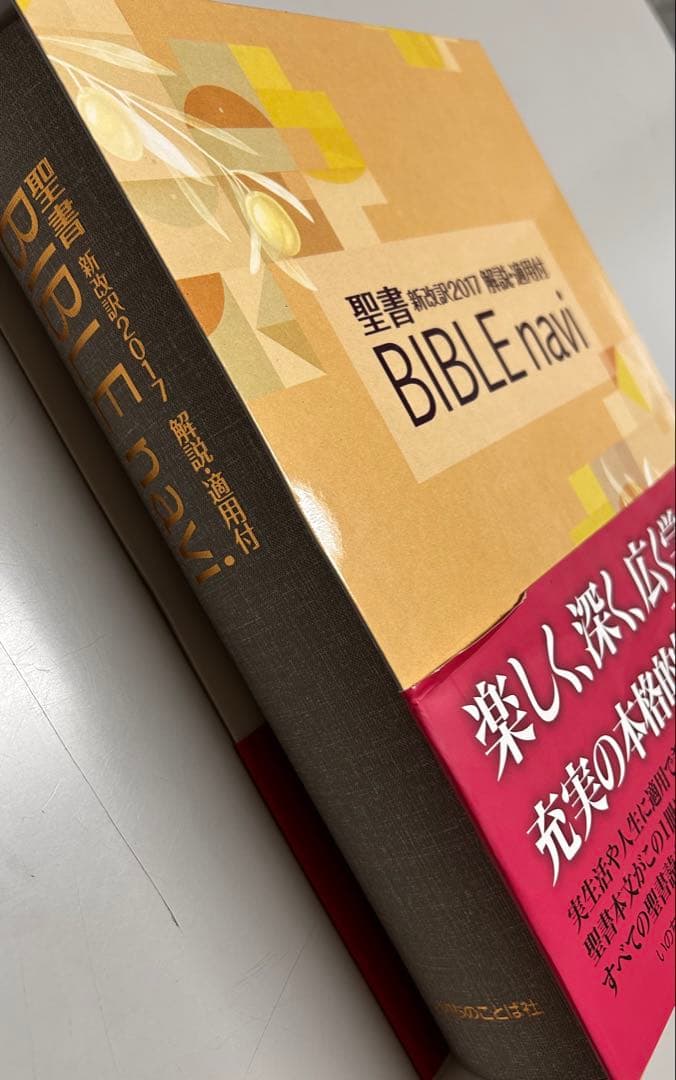 BIBLE navi バイブルナビ「聖書 新改訳2017 」解説・適用付