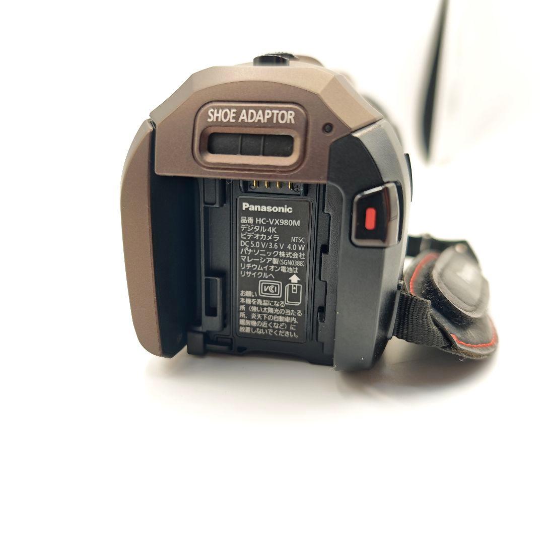 【ほぼ未使用】Panasonicデジタル4Kビデオカメラ HC-VX980M