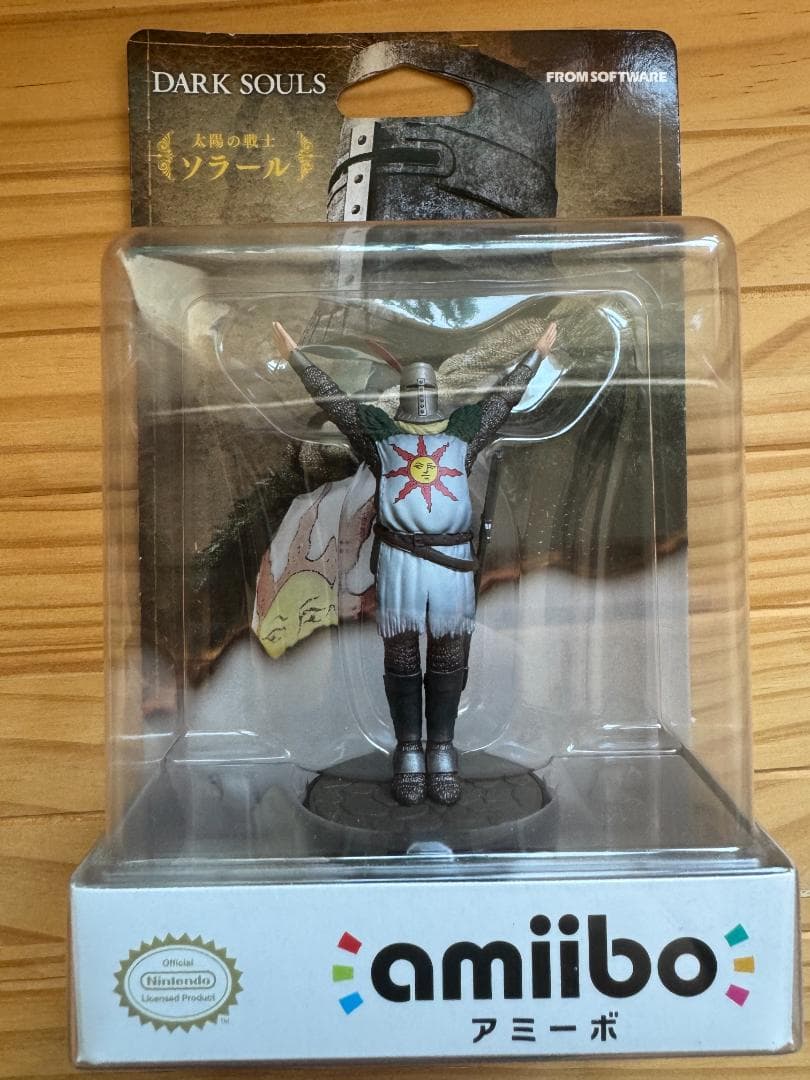 新品未開封 amiibo 太陽の戦士 ソラール (DARK SOULS)
