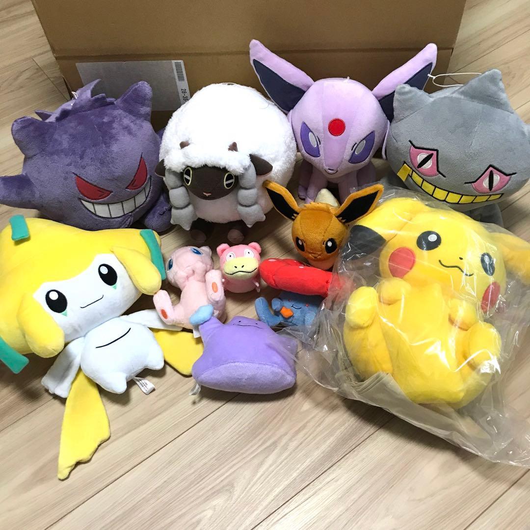 ポケットモンスターぬいぐるみ11点まとめ売り