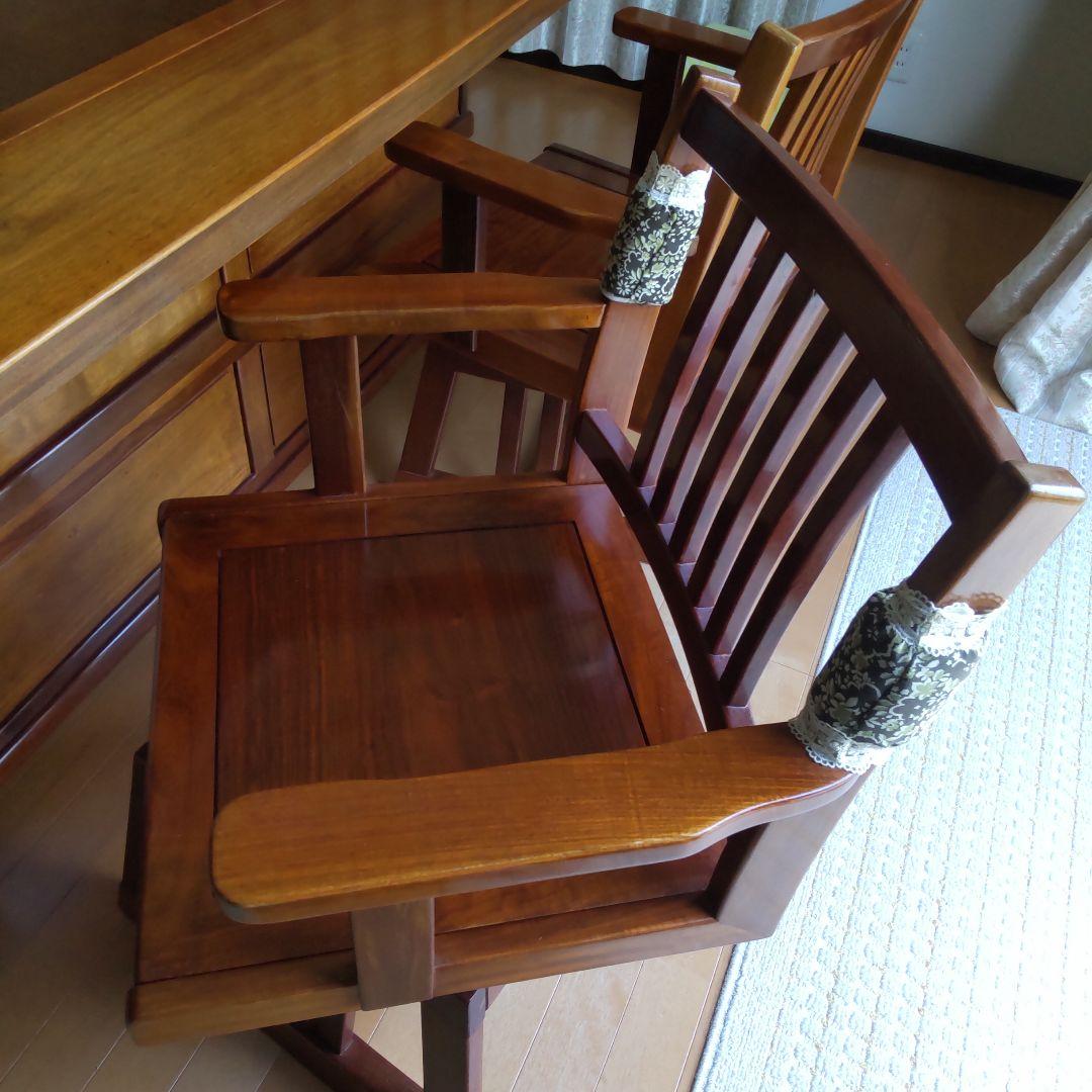 木製ダイニングテーブルセット