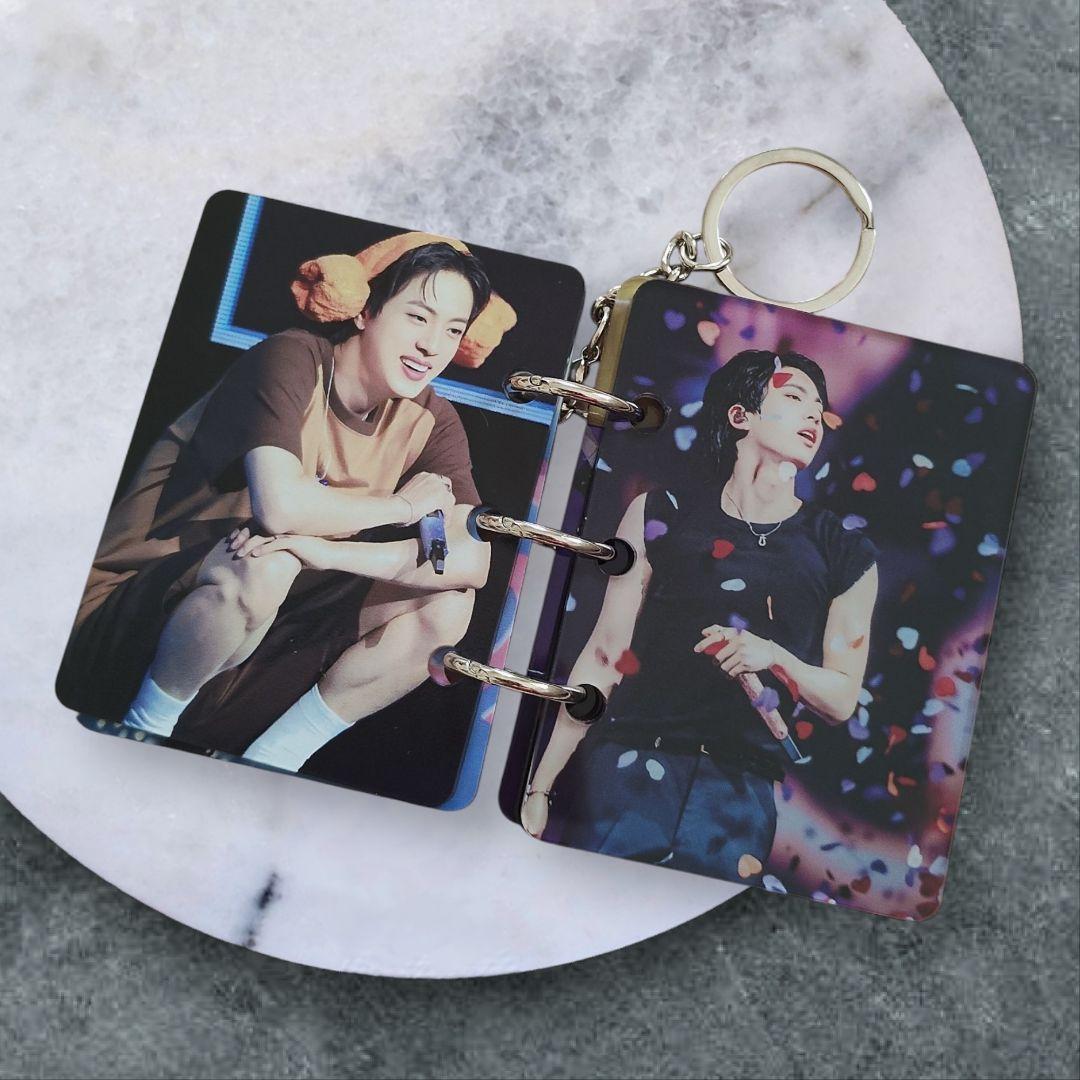 ジョングク アクリル フォトアルバム キーリング ⑦ BTS アクリル