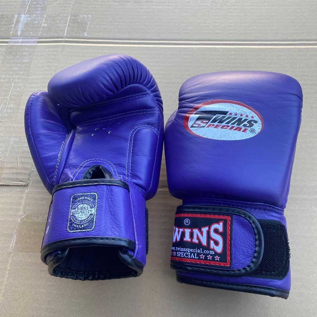 TWINS SPECIAL ボクシンググローブ 6oz パープル 美品 - メルカリ