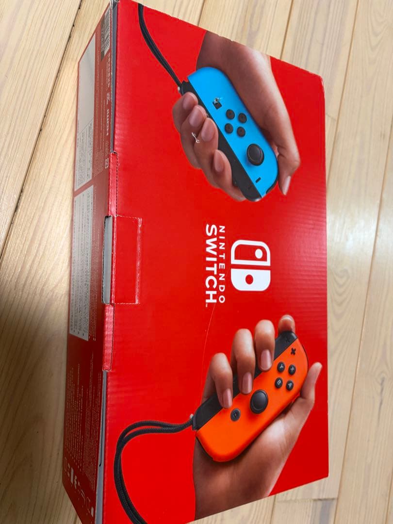 128GSDカード付Nintendo Switch 本体 青/赤 Joy-Con