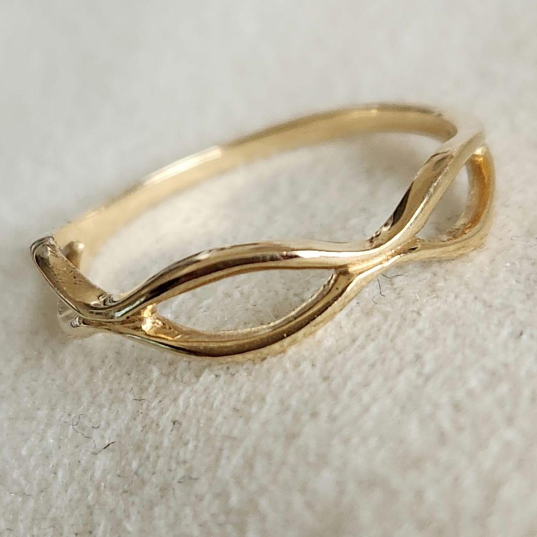 『yuu』クロスライン♡11号【ノワールドプーペ】K10 ゴールドリング☆