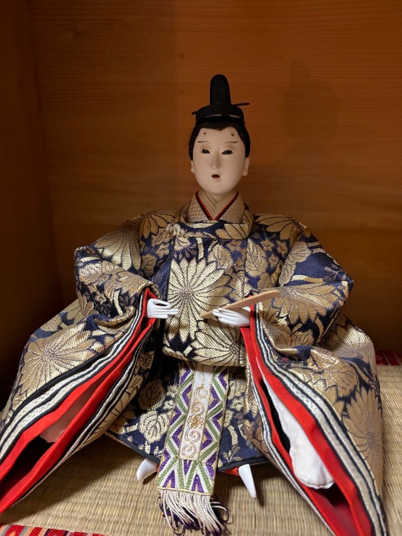 お雛様　木箱入り　時代もの