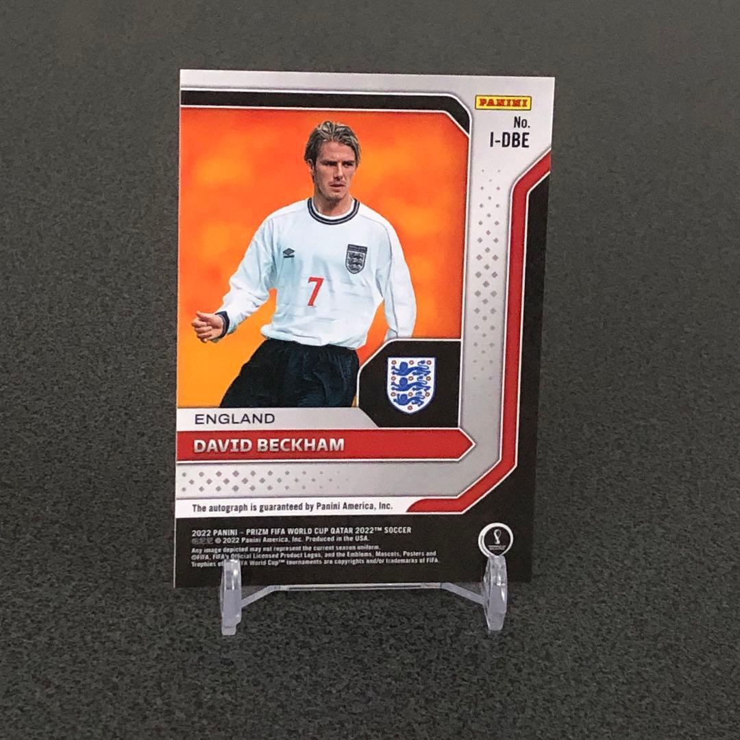 22 PANINI PRIZM ベッカム直筆サインカード