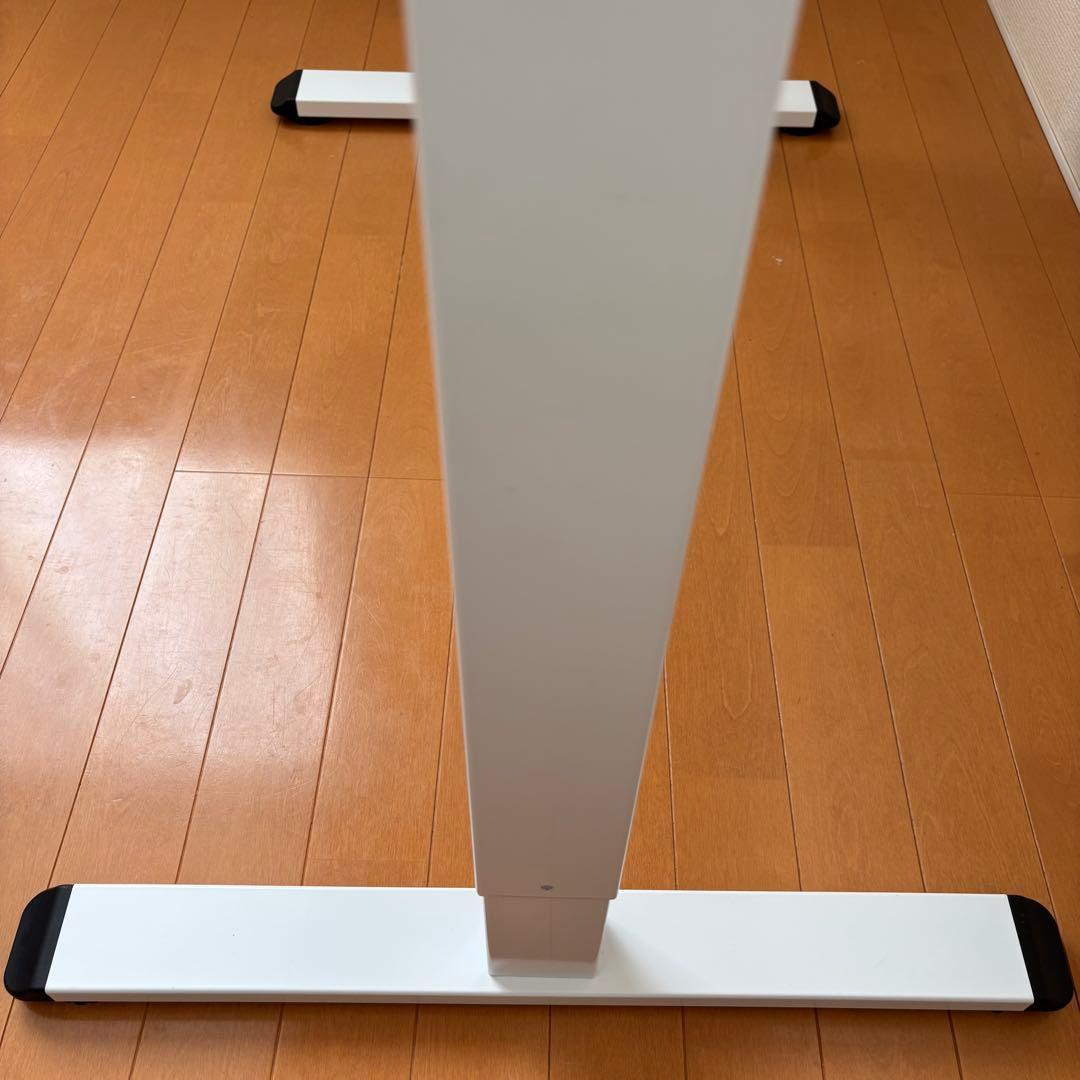 SALE中 電動昇降デスク 白 幅100 奥行60cm 匿名配送 73-118