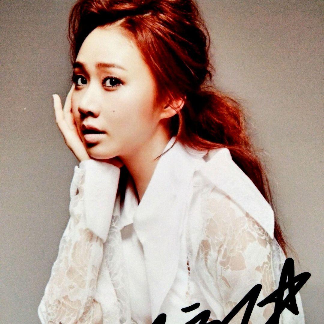 セール中…コ・ソンヒ直筆サイン入り2Lサイズ写真…Ko SungHee