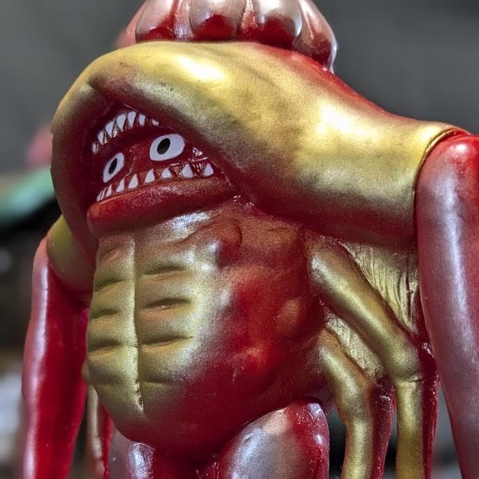 キュドラ「キャプテンウルトラ」登場怪獣（マーミット）ソフビ