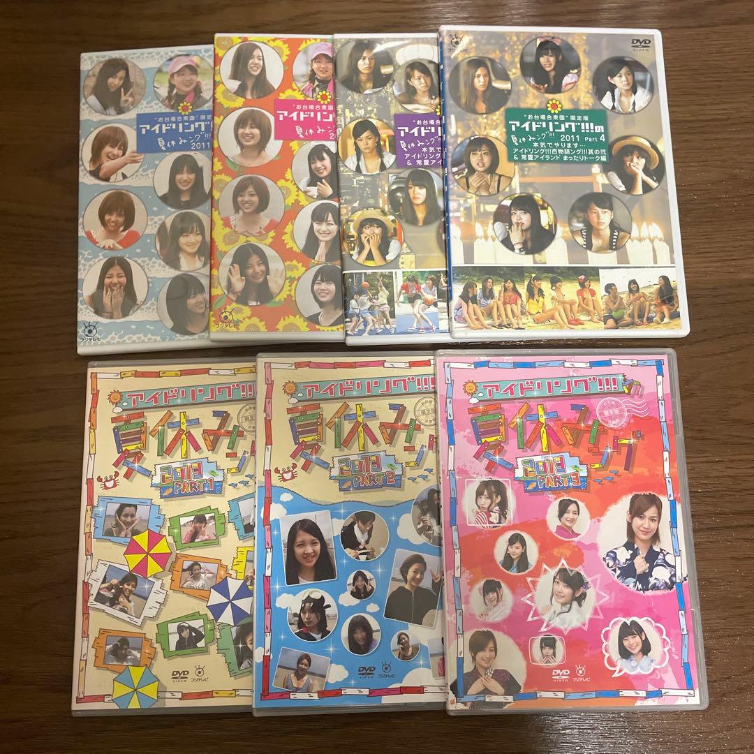 アイドリング!!! DVD 58本 まとめ売り