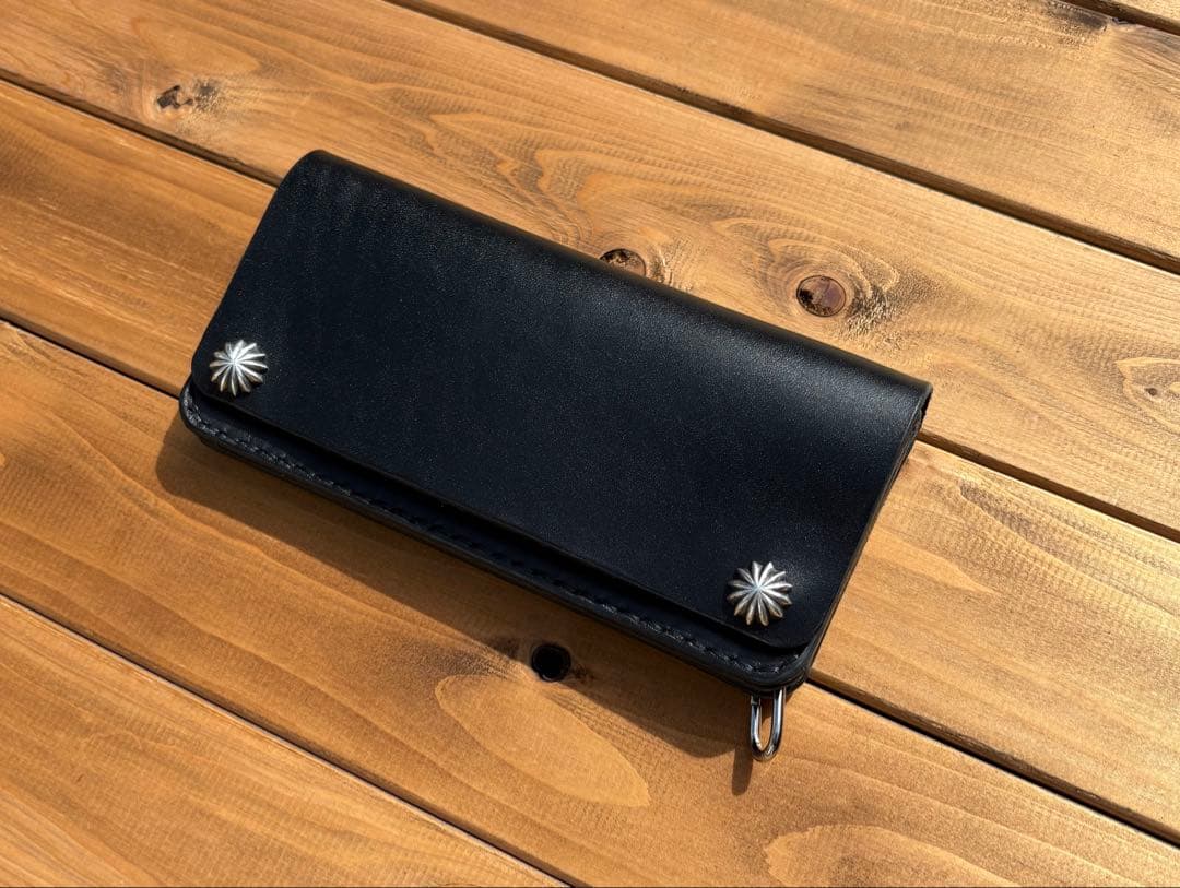 ロングトラッカーウォレット　silver925 アポロコンチョ