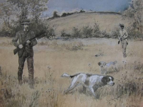 A・B・フロスト、「QUAIL SHOOTING」、海外版超希少レゾネ