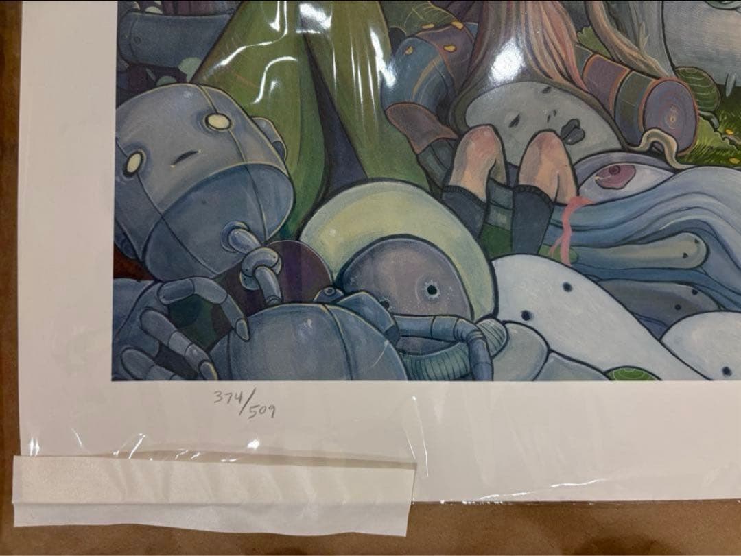 ローレン・サイ　Lauren Tsai　絵　【Hunger】