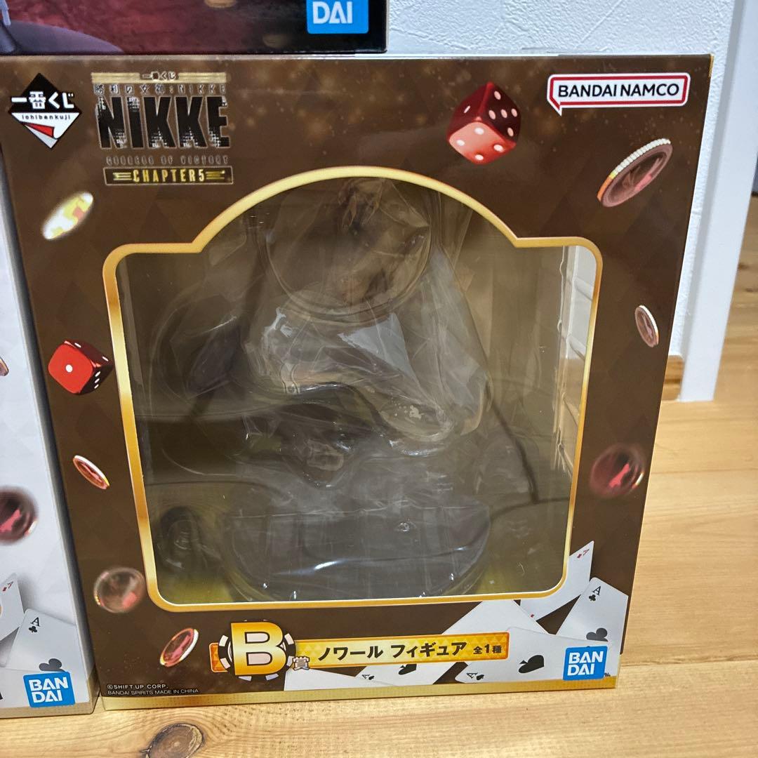 一番くじニケNIKKEラストワン賞ソーダA賞ブランB賞ノワール フィギュア