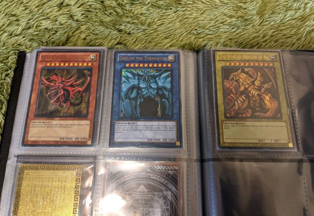 遊戯王 英語版 三幻神 YGLD ウル 3枚セット オシリス オベリスク ラー