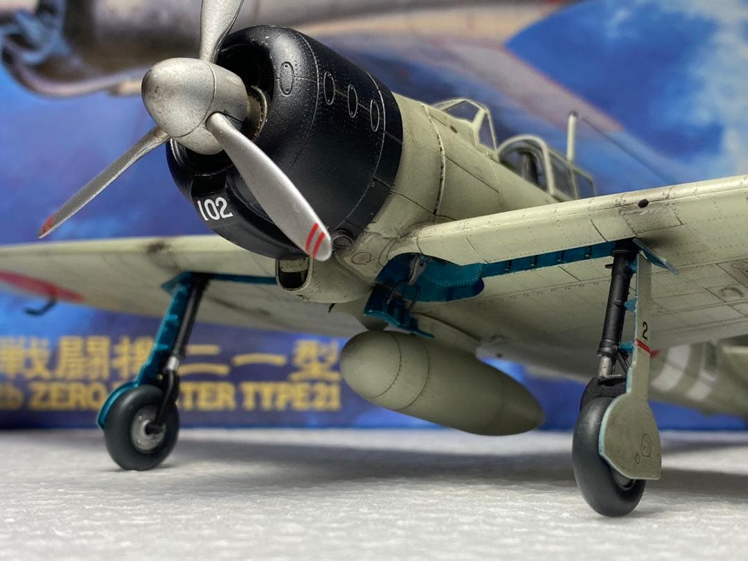 完成品 零式艦上戦闘機21型 空母 瑞鶴所属撃墜王 岩本