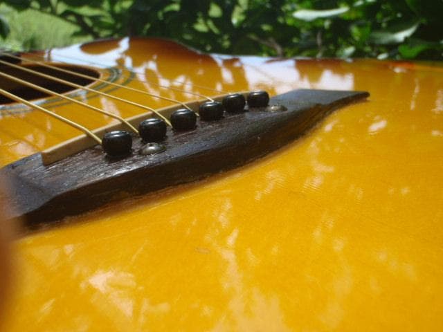 Ibanez AEJ7E-HS エレアコ ブリッジ補修ありますが良く鳴ります