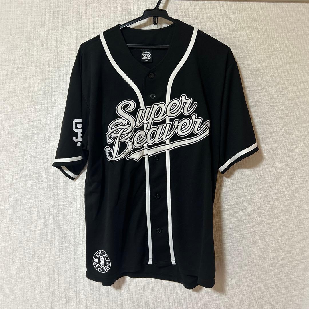 SUPER BEAVER ベースボールシャツ ブラック Lサイズ - メルカリ