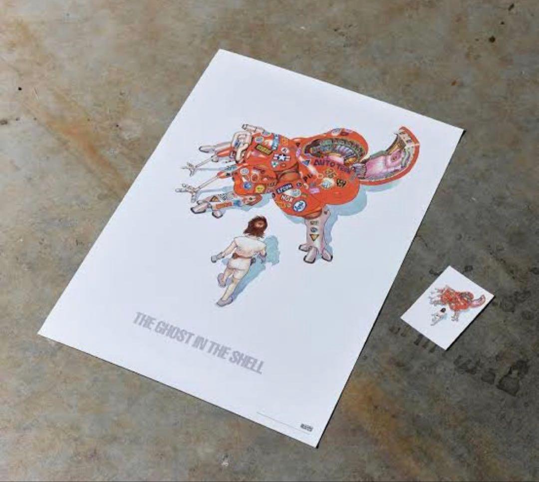 士郎正宗の世界展 大友克洋 攻殻機動隊 ポスター B2サイズ AKIRA 2枚