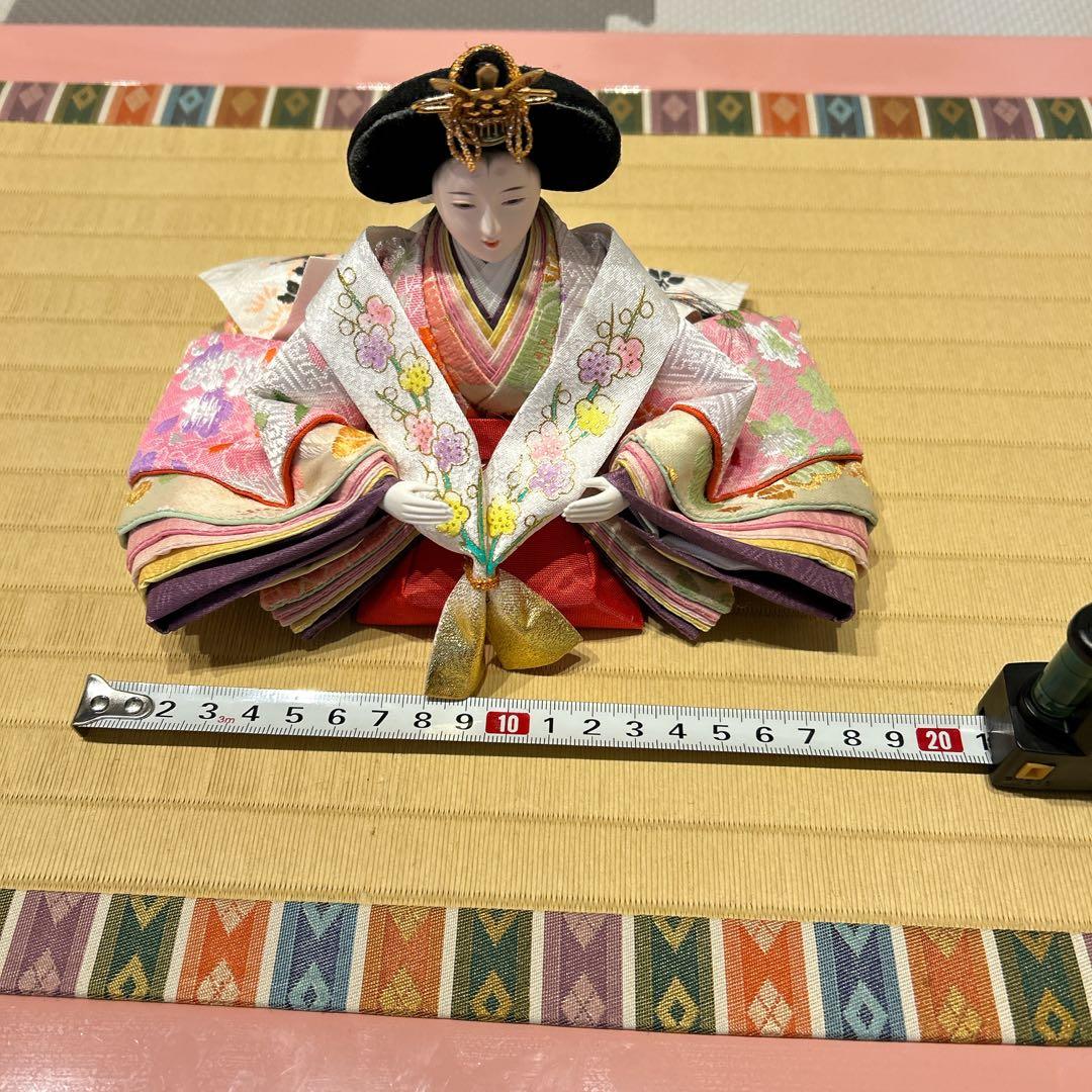 ❤️送料無料❤️雛祭り伝統的 雛人形 大きめ ピンク