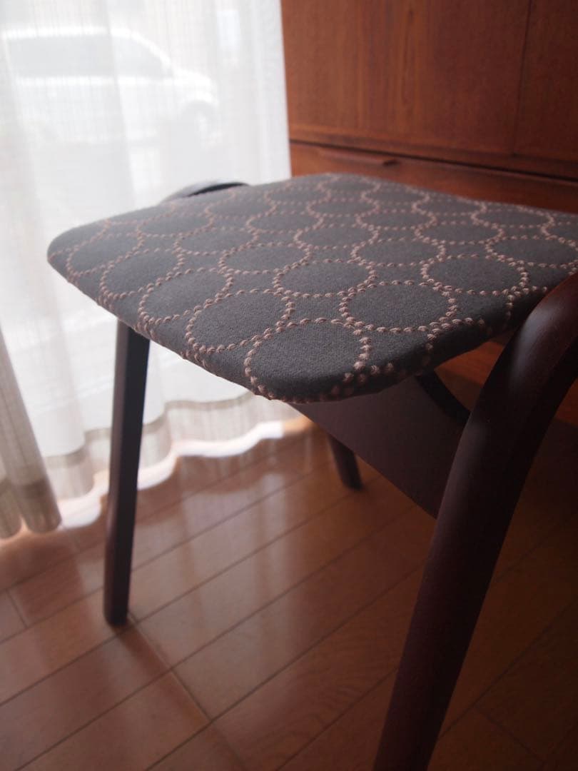 ららさん専用 ミナペルホネン 秋田木工 剣持スツールB タンバリン ハンドメイド