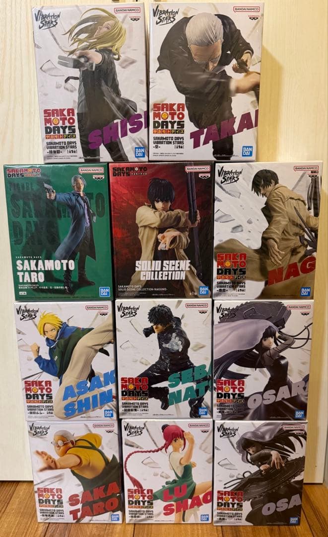 サカモトデイズフィギュア11点まとめ売り サカモトデイズ フィギュア