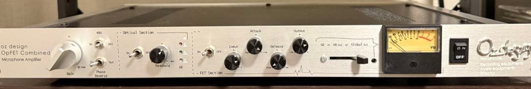 oz design OpFETCombined マイクプリアンプ コンプレッサー