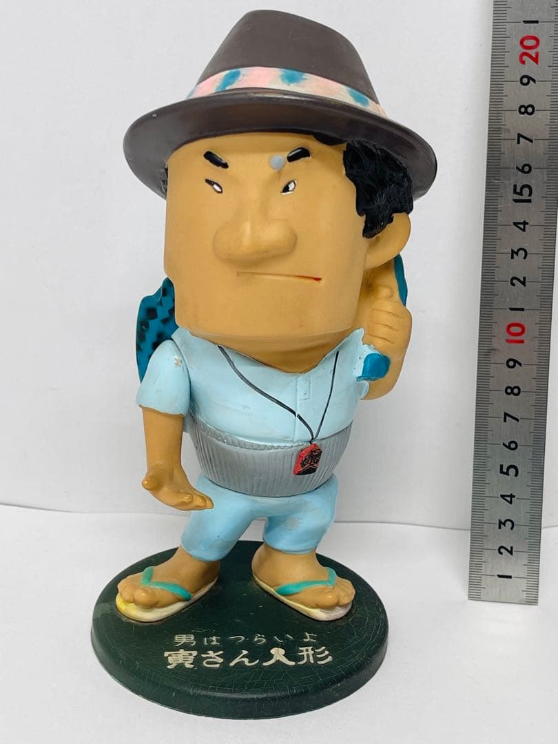 昭和レトロ 男はつらいよ 寅さん人形 貯金箱 渥美清 フィギュア 50周年