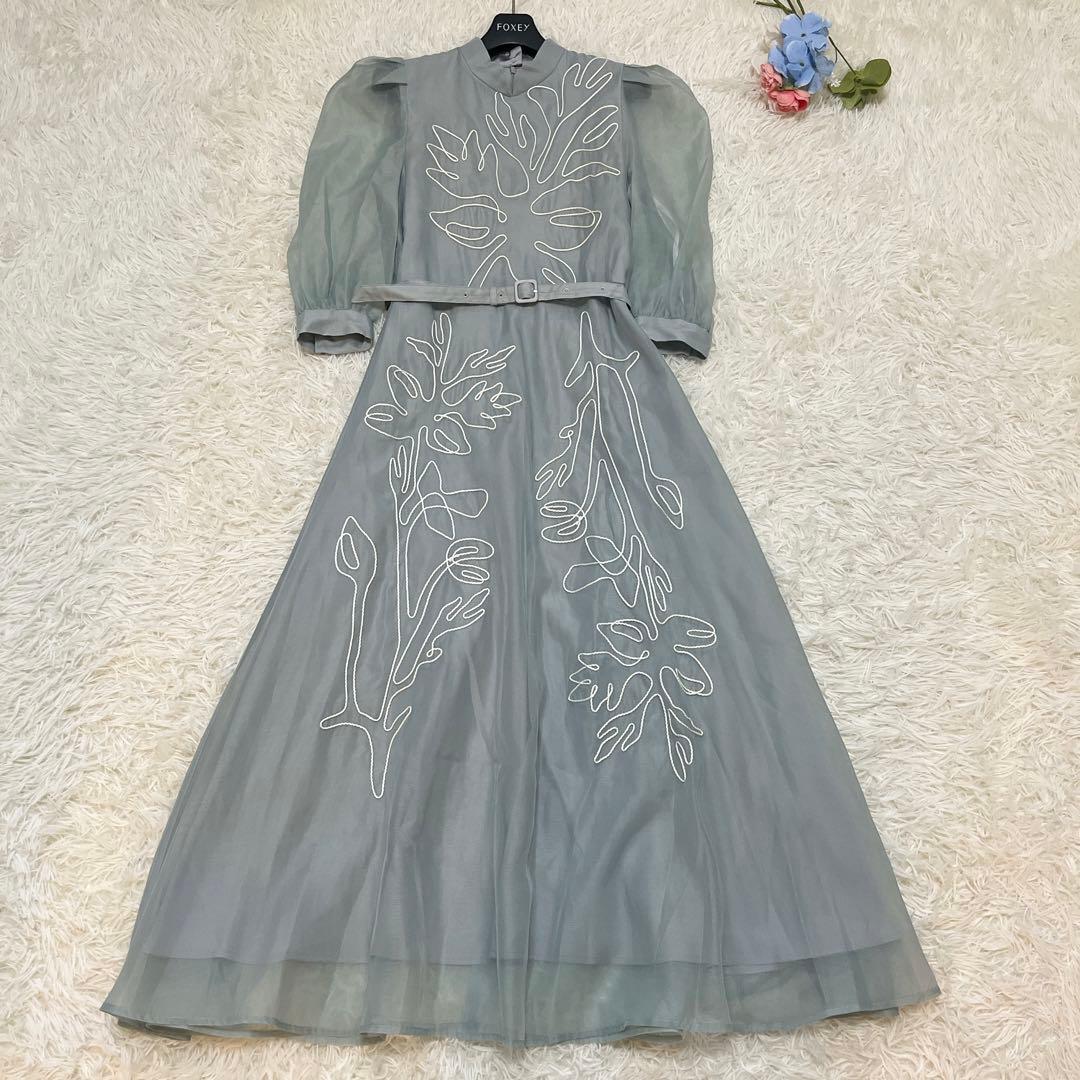 美品♡Ameri Medi Forest Embroidery Dress