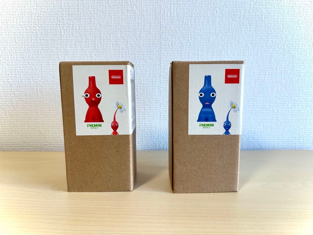 【高騰中】ピクミン 花瓶 一輪挿し 赤 青 2色セット