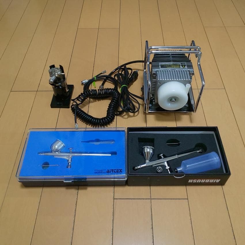 リニアコンプレッサーL5 エアブラシ レギュレーターセット エアー