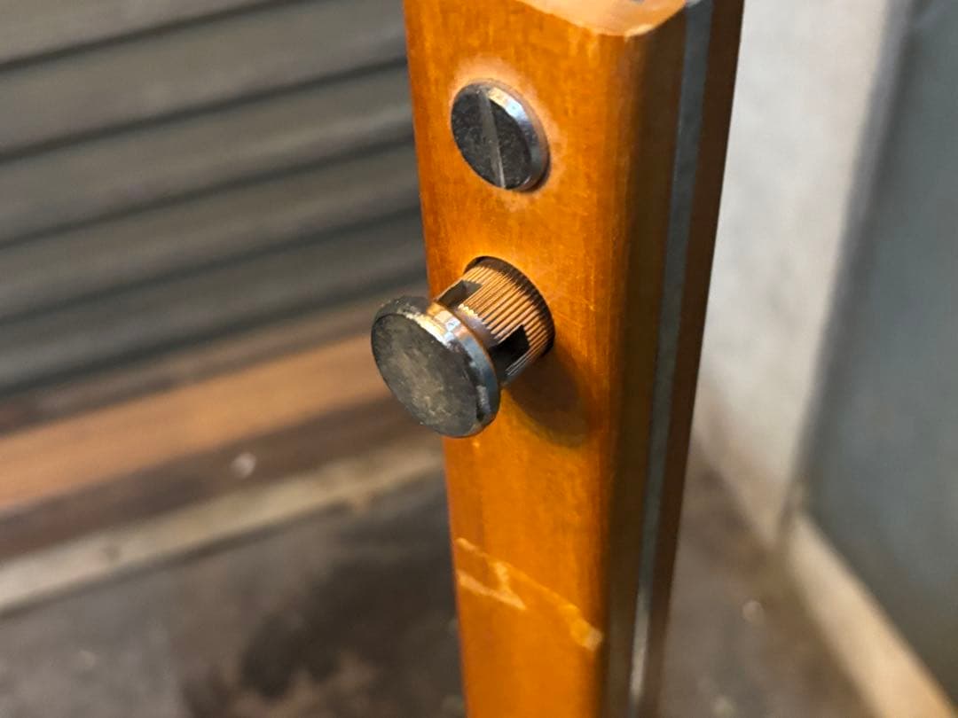 T字 ハンガーラック 伸縮 ウッド×アイアン ハンガー