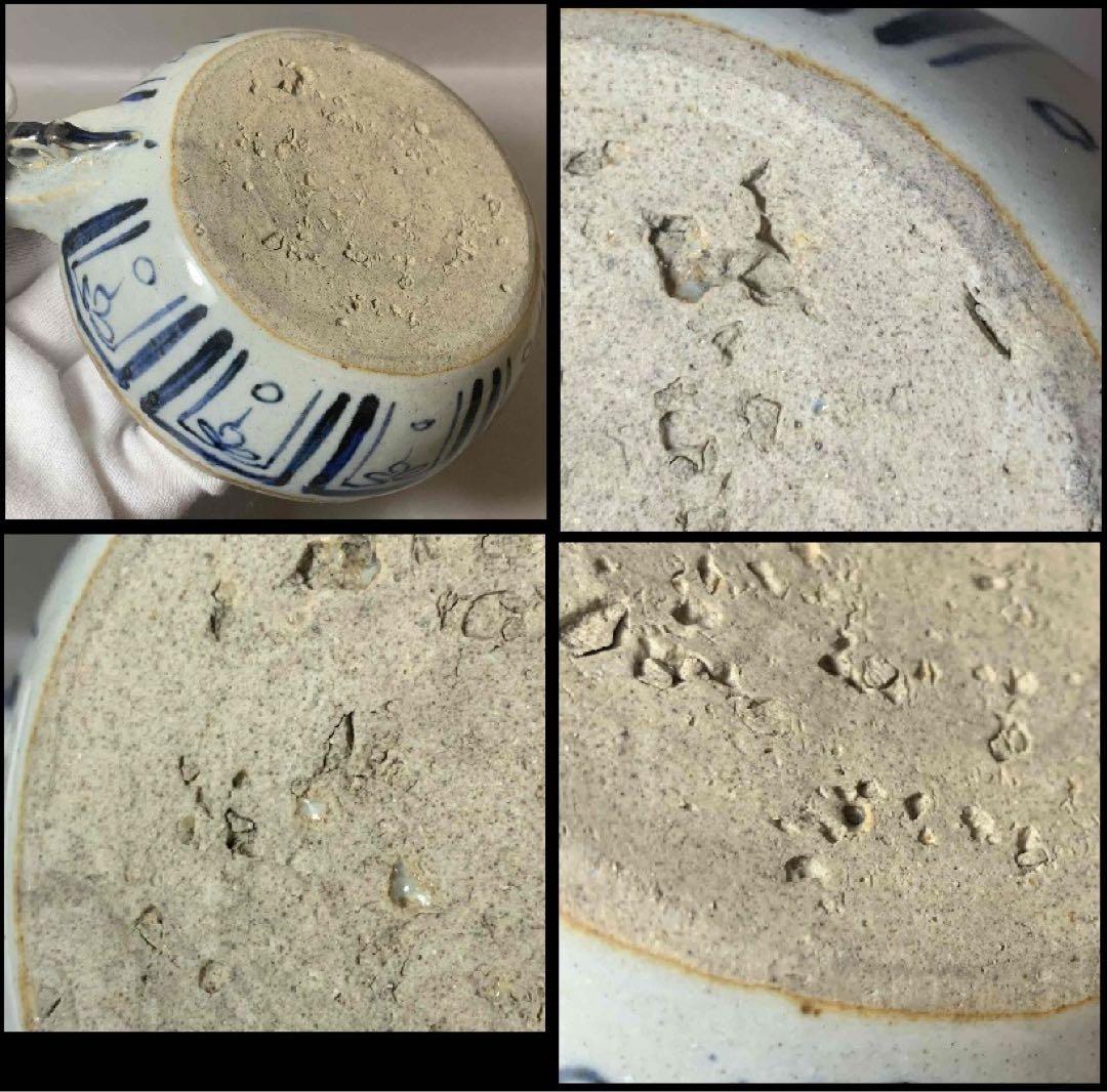 中国 染付花の絵片口 f2250905の通販はau PAY マーケット - 輸入雑貨の