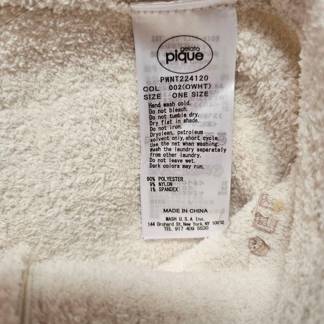 ジェラートピケ　パウダーDOG3柄ジャガードミニワンピース&レギンス　新品タグ付