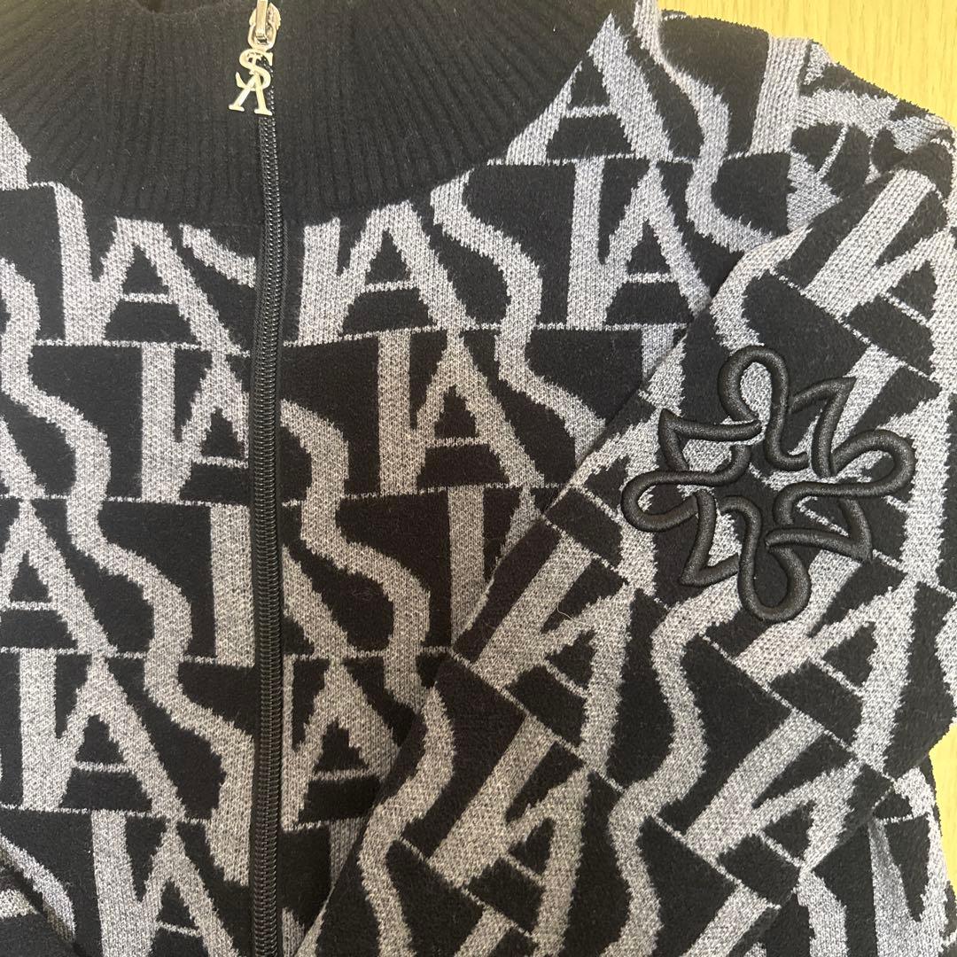 【美品】St ANDREWS ゴルフウェア ジップアップジャケット