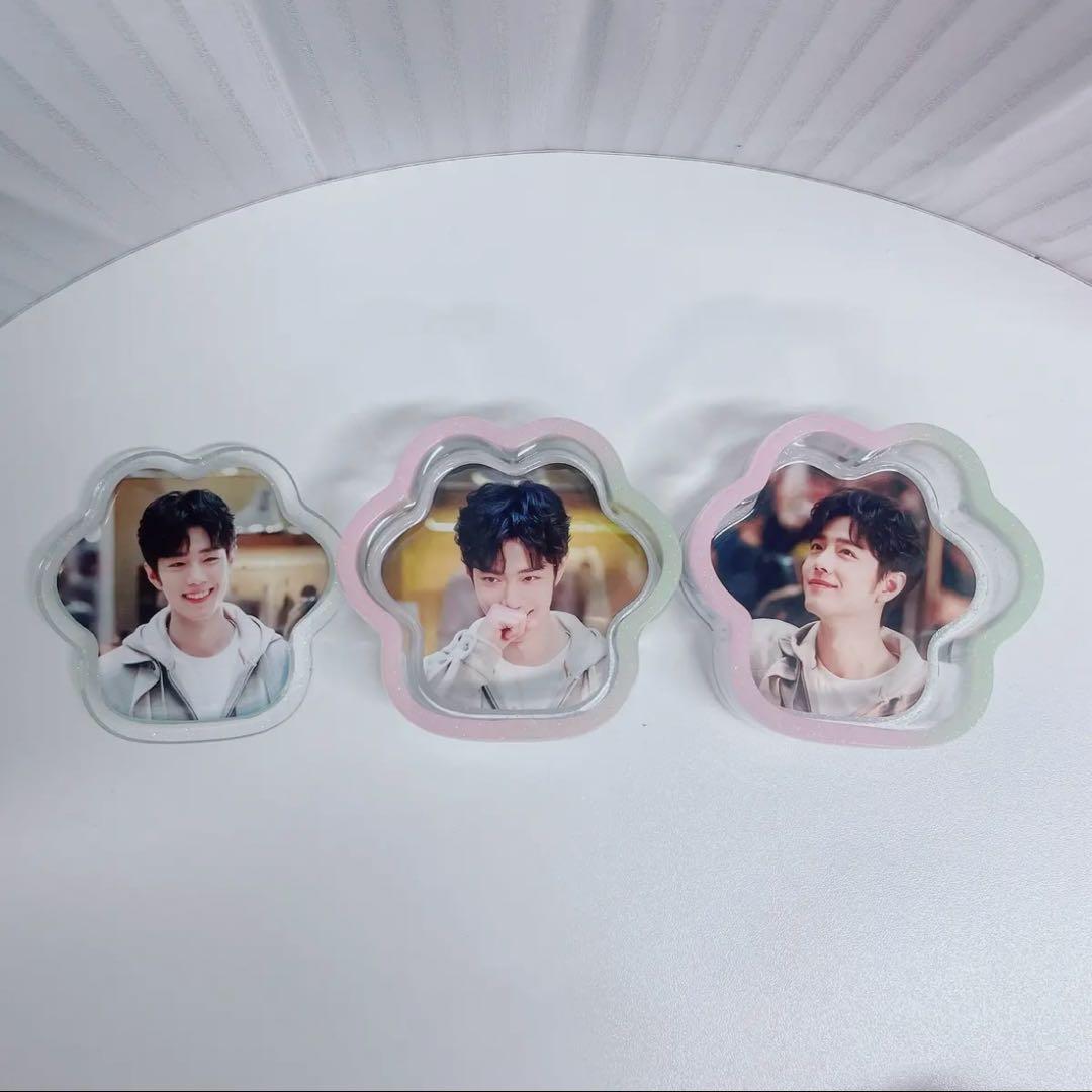 肖戦 二層構造の猫の肉球レジン収納ボックス❣️9セット❣️確認用❣️0106