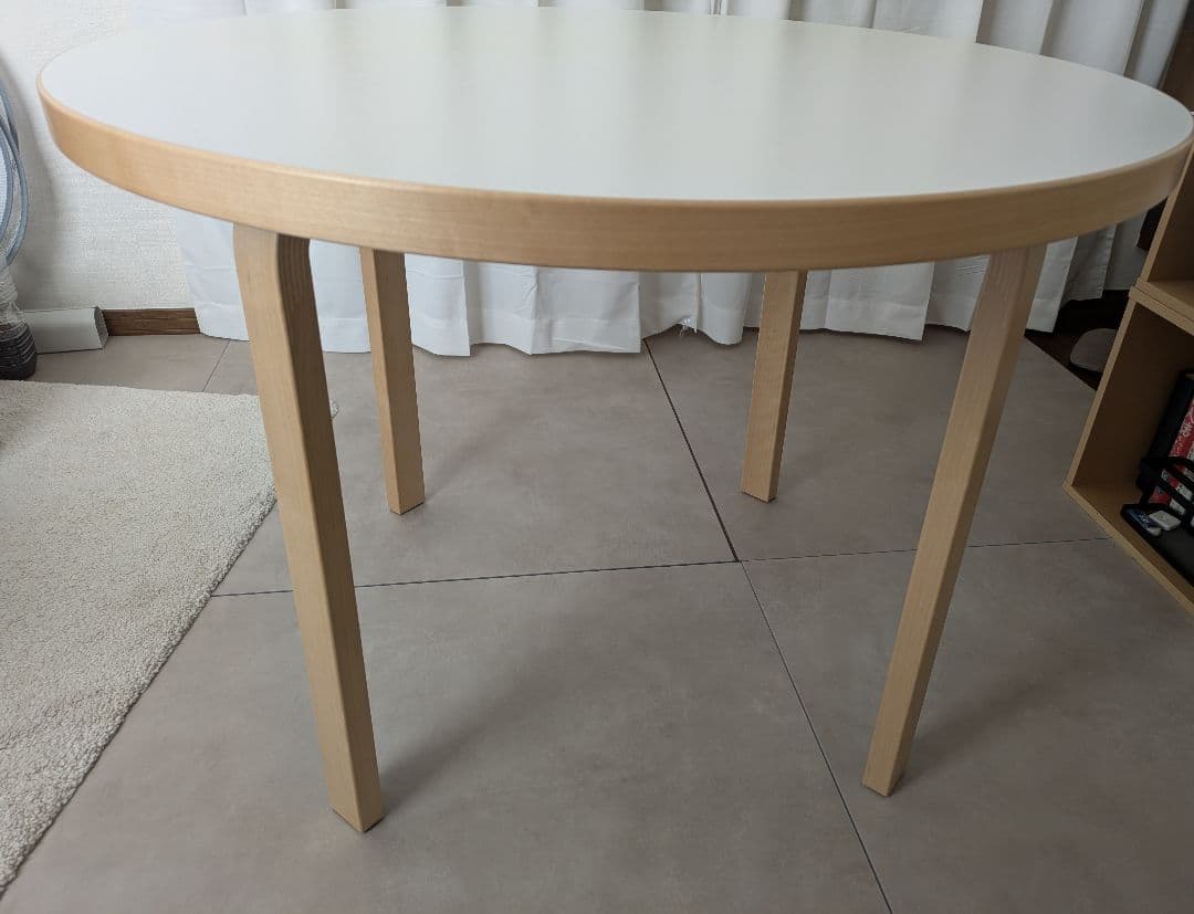 アルテック artek table 90A ホワイトラミネート テーブル