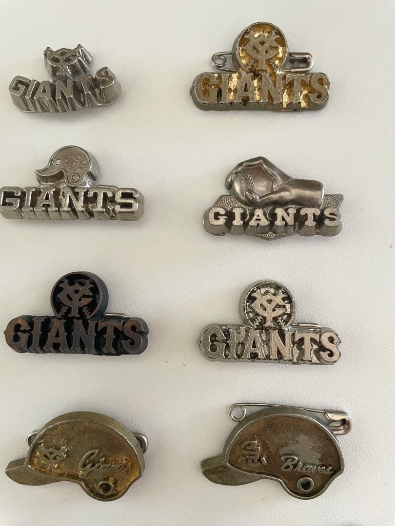 昭和50年(1975年)頃の金属製プロ野球ピンバッジ19コセット - メルカリ