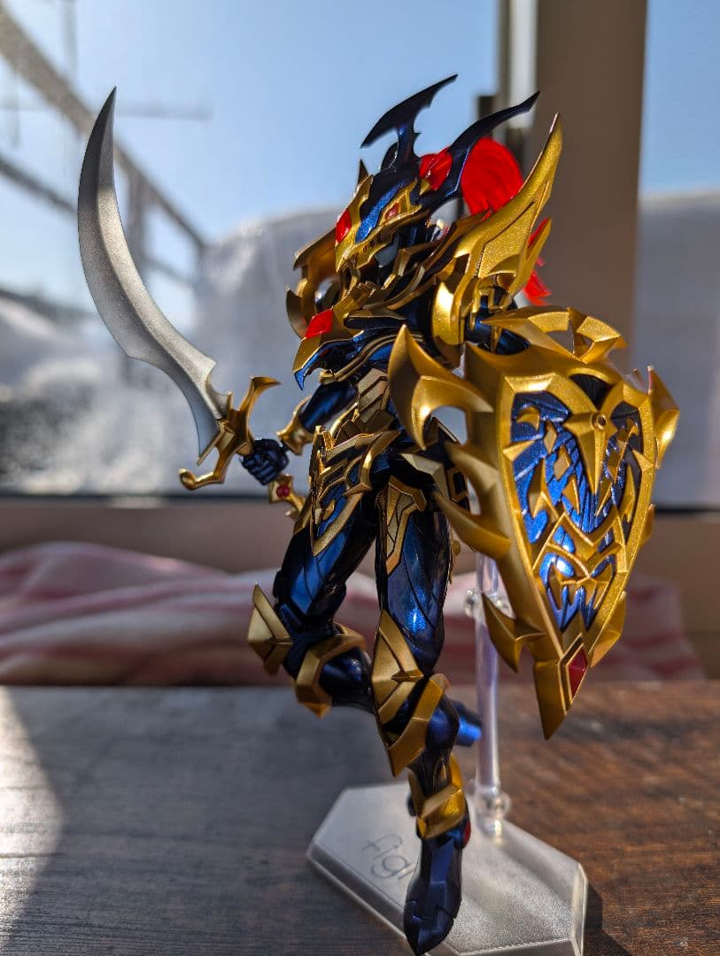 カオス・ソルジャー　全塗装　完成品　偏光メタリック